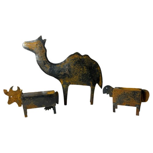 Vintage primitive folk - folk, art