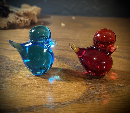 Adorable vintage blue red - 2,