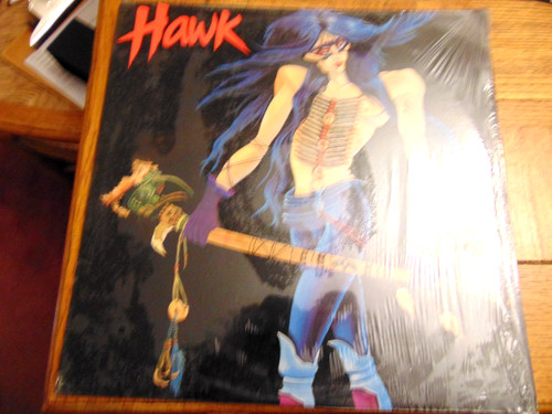 Rare vtg hawk heavy - rare,