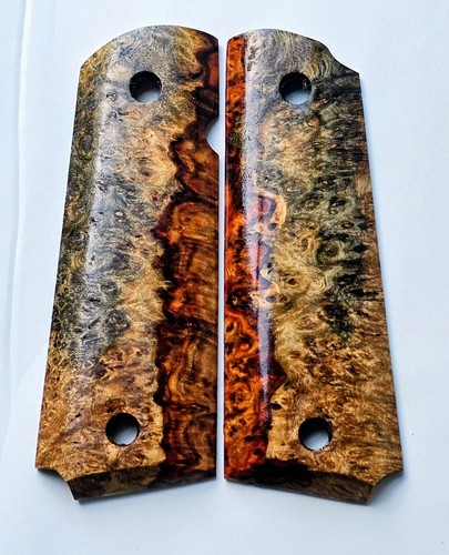 1911 amboyna burl grips - , a++