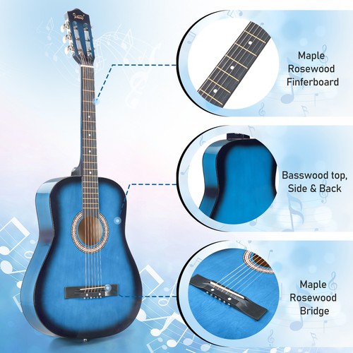 Beginner acoustic guitar - 38",