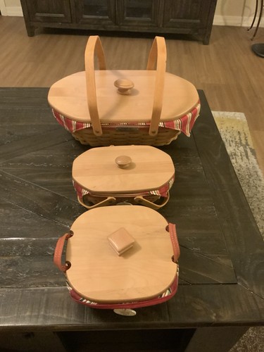 Longaberger christmas baskets - christmas,