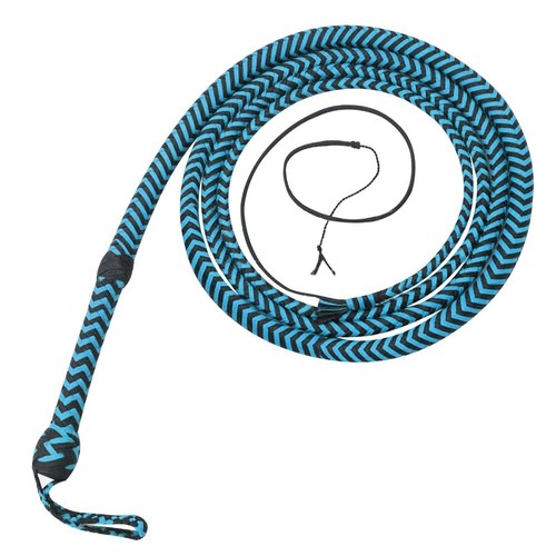 Leather bullwhip 16 - to, feet