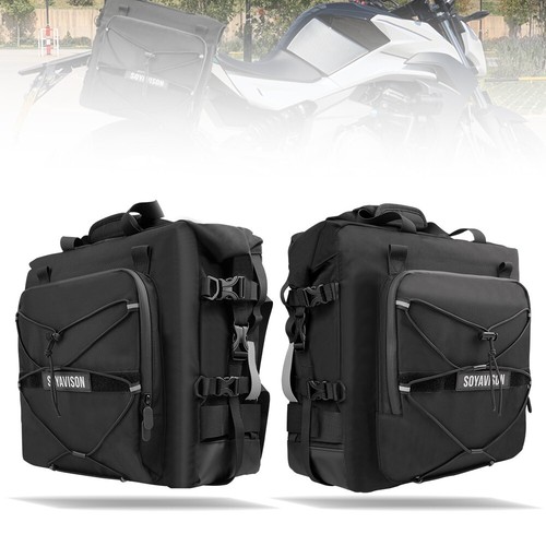Pair 20l motorcycle saddlebags - 20l,