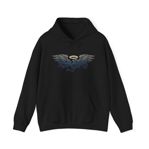 Y2k brave angel - wings, hoodie