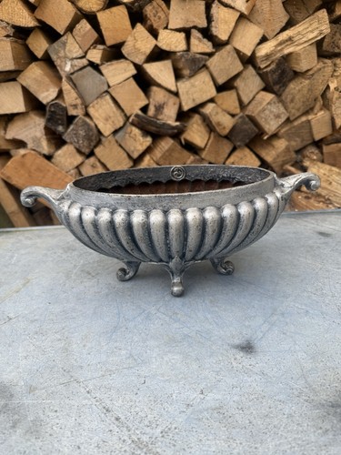 Antique french cast iron urn - antique,