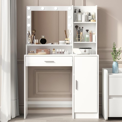 Vanity desk with - vanity, &