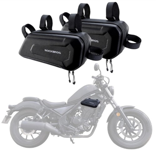 Motorcycle side storage bag - storage,