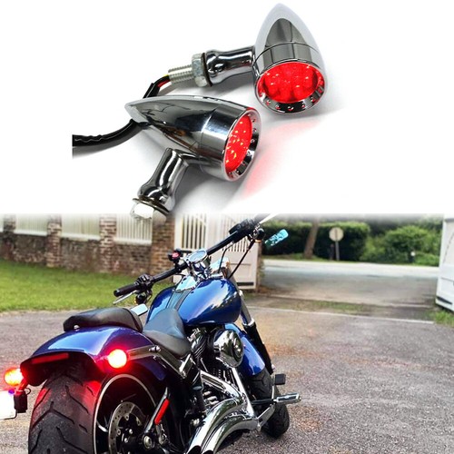 Motorcycle led chrome turn - motorcycle,