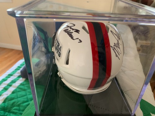 Signed nfl mini - nfl,