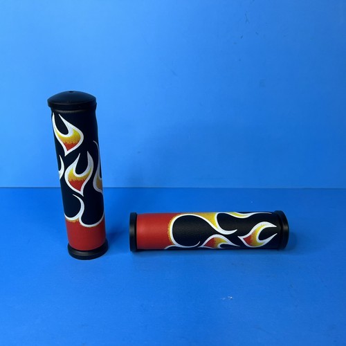 Flame bicycle grips fit - flame,