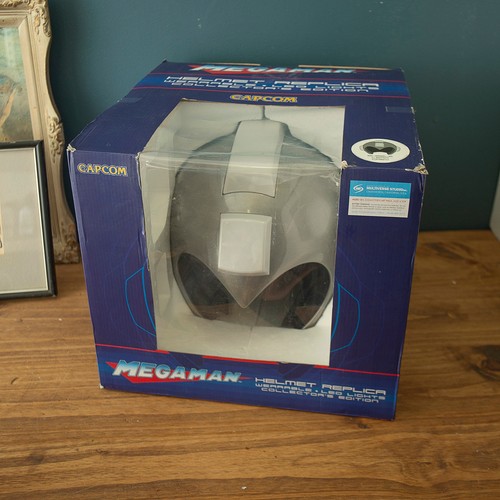Capcom mega man helmet replica - capcom,
