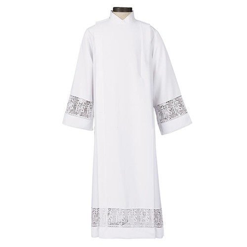 Alb latin cross front wrap - latin,