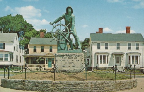 Fisherman memorial statue - fisherman's,