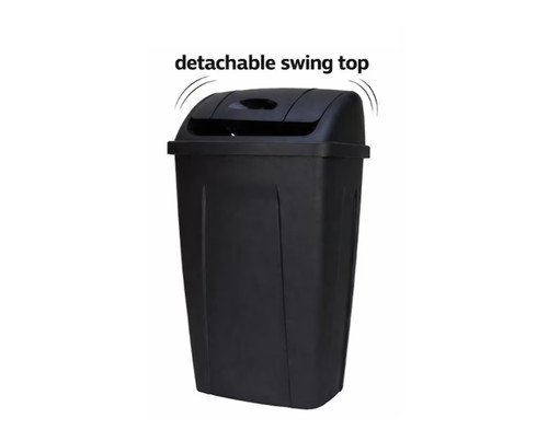 Gallon trash can plastic - 13,