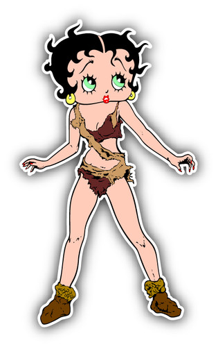 Betty boop jungle - betty, car