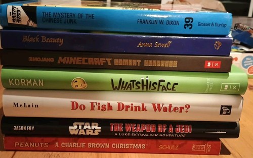 Lot kid hardcover books - lot, 7