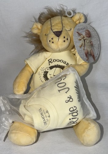 Demdaco lion plush baby - demdaco,