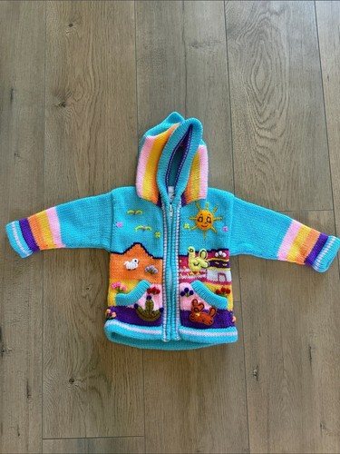 Storybook sweater light blue - sweater,