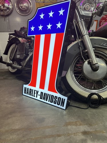 Harley davidson neon sign - davidson,