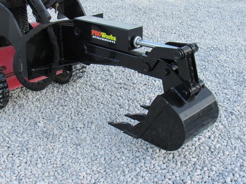 Hydraulic backhoe attachment - hydraulic,