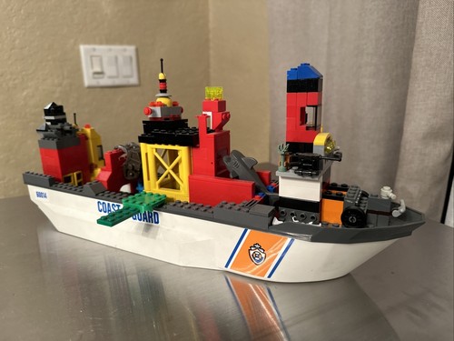 Lego coast guard boat hull - coast,