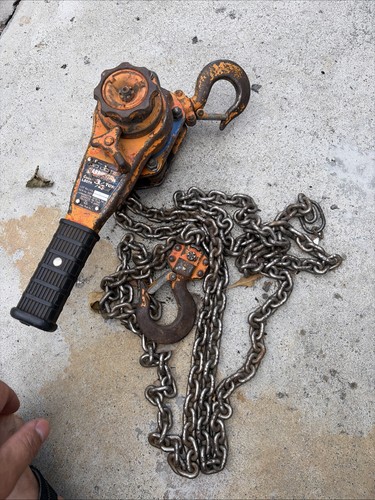 Harrington lb008 ton lever - lb008, 3/4