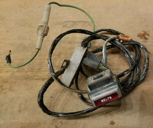 Light belts red indicator - belts,