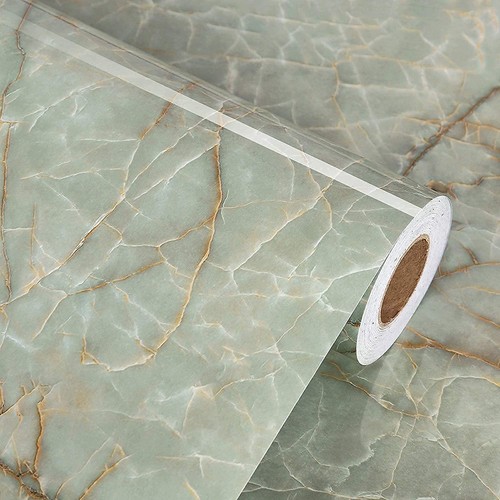 Green marble contact - marble, for