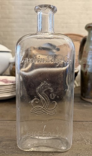 Vintage larkin soap bottle - vintage,