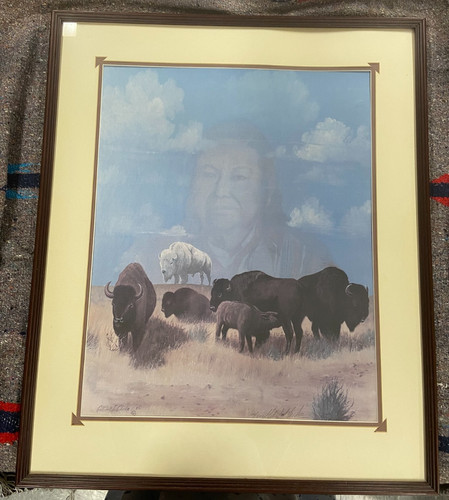 Native american painting - american,