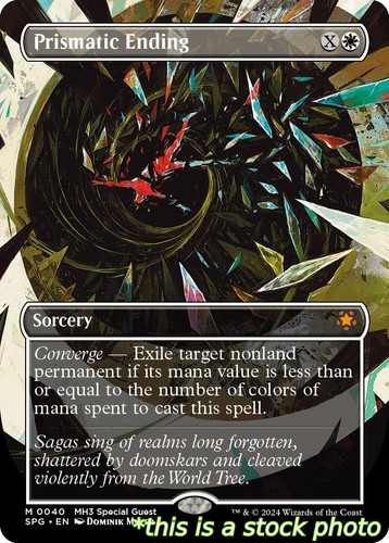 Prismatic ending - prismatic, (borderless)