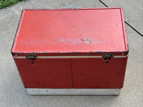 Vintage coleman red cooler - vintage,