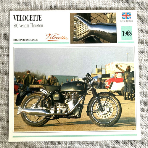 Velocette 500 venom - venom, thruxton