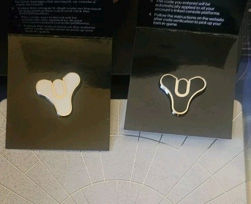 Destiny tricorn pins - destiny,
