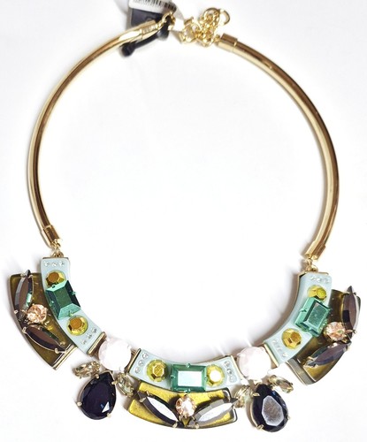 Crew lucite and crystal - lucite,