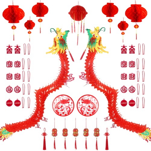 38pcs chinese new - chinese, year