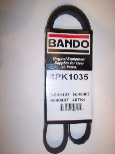 Bando serpentine belt - belt, 4pk1035