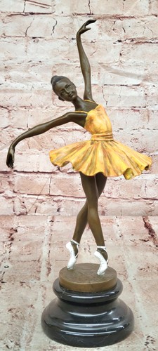 Signed milo bronze - bronze, ballet