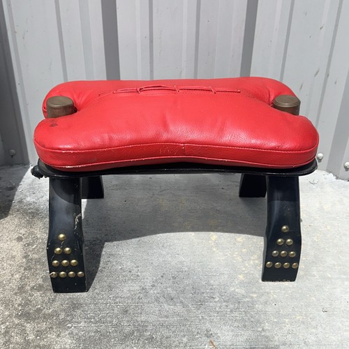 Egyptian camel saddle - camel, studded