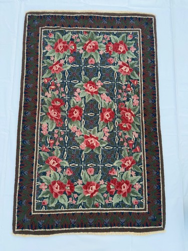 Vintage american hooked wool - vintage,