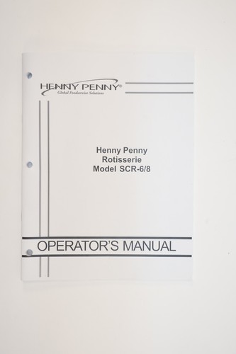 Henny penny rotisserie model - penny,