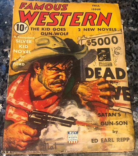 Famous western pulp fall - fall, 1942