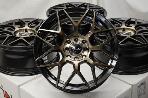 16x7 bronze black wheels rims - bronze,