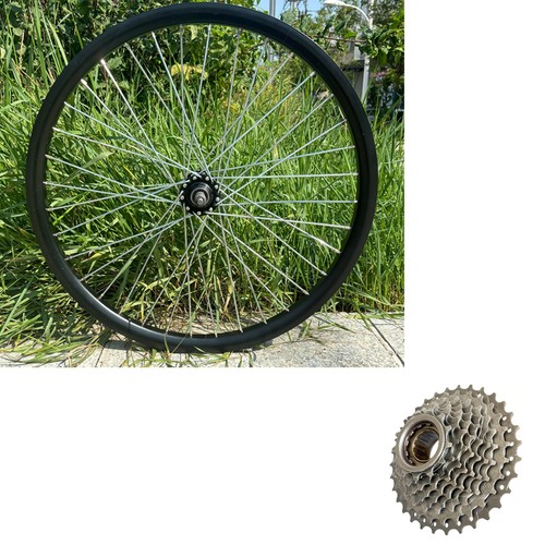 Bicycle rear spoke wheel - bicycle,
