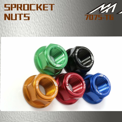 Rear sprocket nuts kit set - sprocket, for