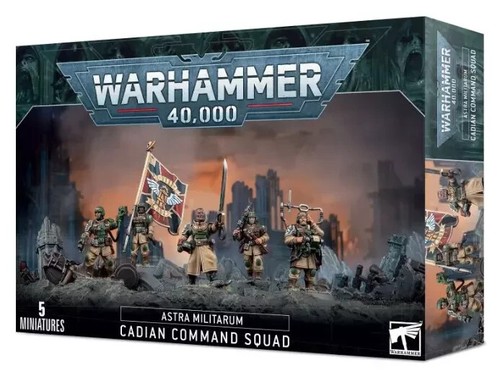 Cadian command squad nos - command,