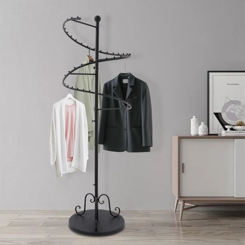 Spiral rotating clothes - clothes, rack