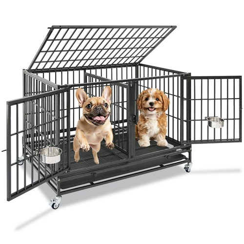 Homey pet stackable crate - 42",