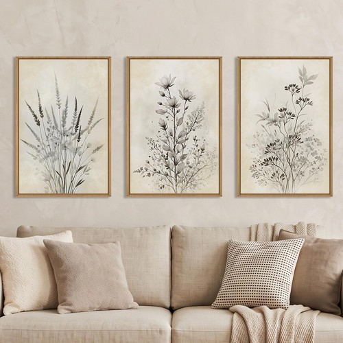 Large neutral flower - large, botanical